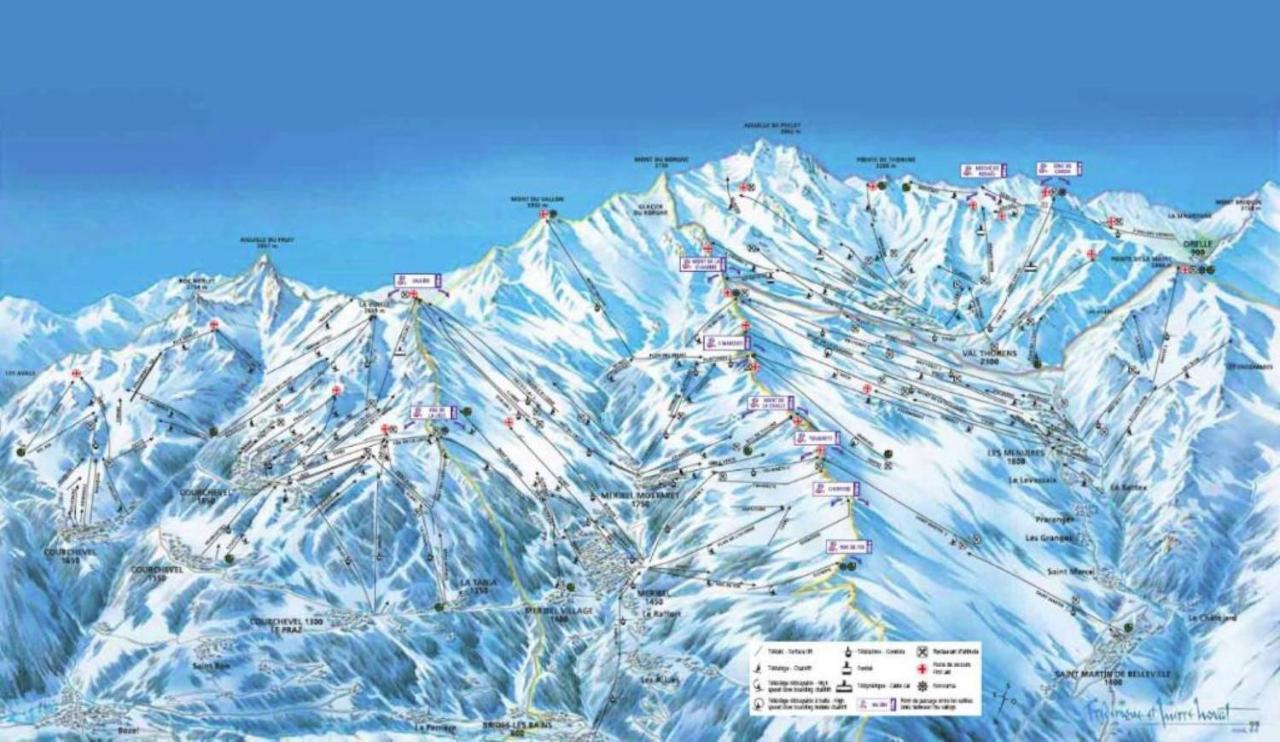 Residence Le Domaine Du Jardin Alpin - Courchevel 1850 エクステリア 写真